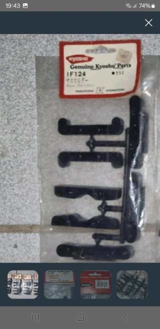 Kyosho IF124 Soporte Suspensión