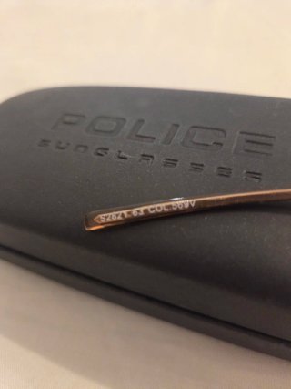 Gafas de sol Police negras y marrones