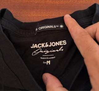 Camiseta Jack & Jones Negra