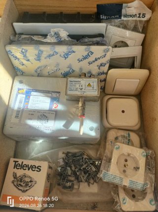 Lote Material Eléctrico Variado