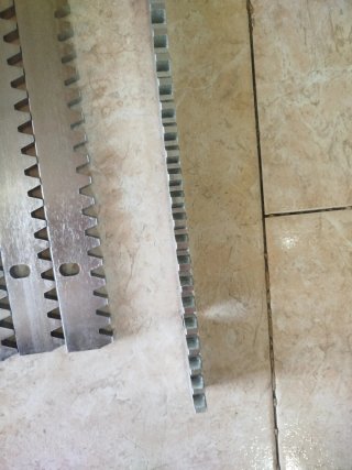 Cremallera puerta corredera con infrarrojos