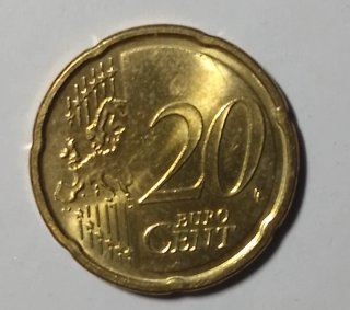 Moneta 20 centesimi San Marino 2021