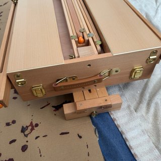 Caballete de madera Meeden