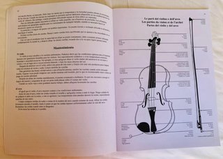 Violín clásico madera barnizada niños