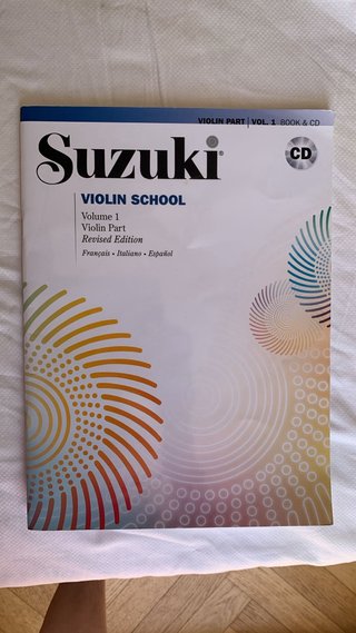 Violín clásico madera barnizada niños