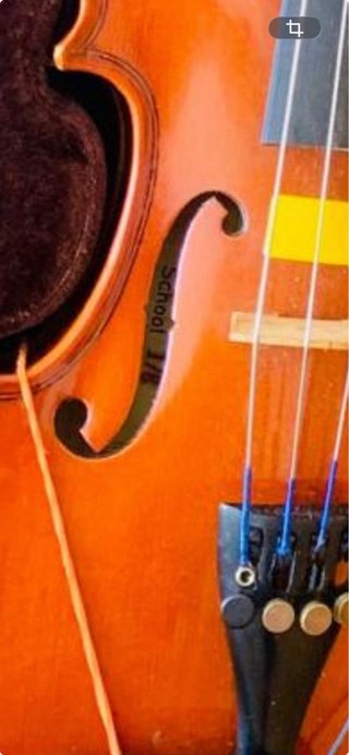 Violín clásico madera barnizada niños