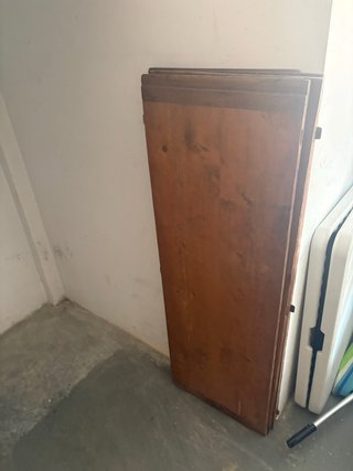 Mesa comedor madera maciza antigua