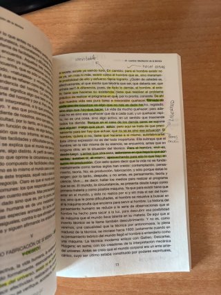 Ortega : meditación sobre la técnica