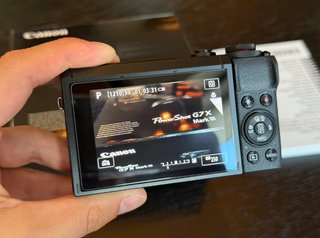 Canon PowerShot G7 X Mark III menos de 100disparos