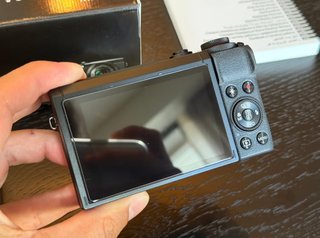 Canon PowerShot G7 X Mark III menos de 100disparos