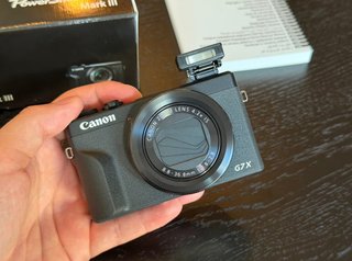 Canon PowerShot G7 X Mark III menos de 100disparos