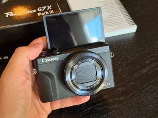 Canon PowerShot G7 X Mark III menos de 100disparos