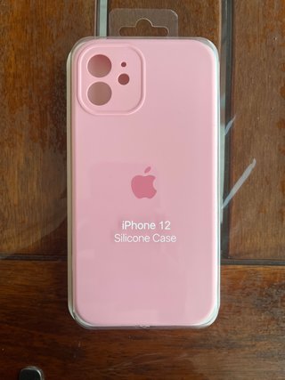 Cover iPhone 12 Rosa Apple