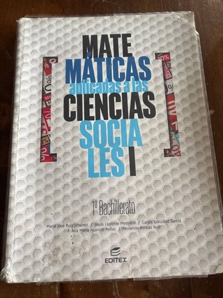 Matemáticas aplicadas a las Ciencias Sociales I...