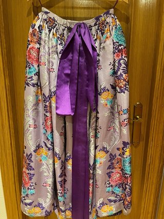 Vestido Fallera Multicolor Talla Única