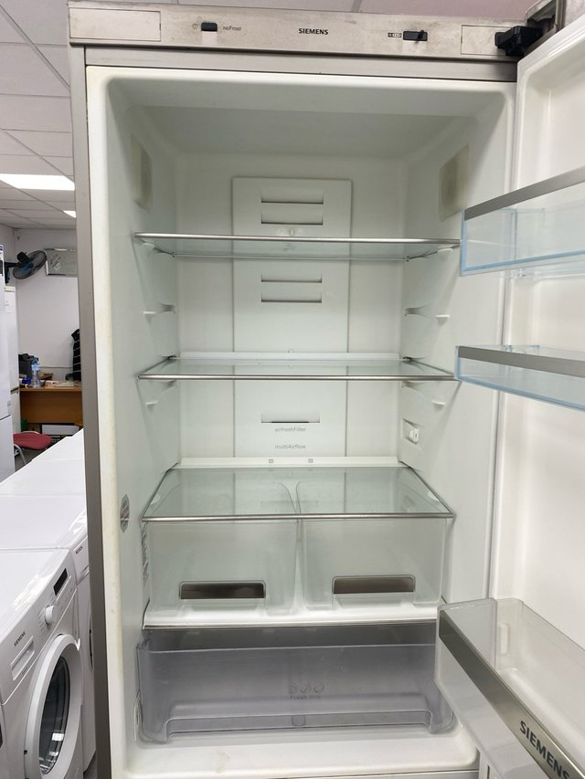 Frigorífico Siemens Inox clase A+ 200x60cm + envio