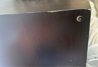 Aparador/Estantería Kallax Ikea negro-marrón
