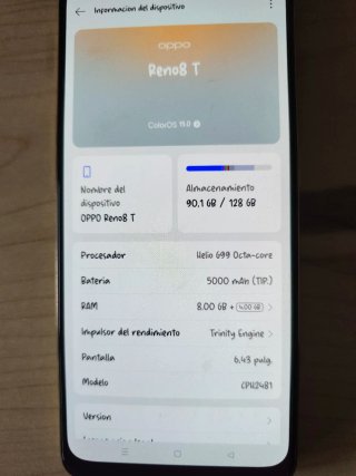 OPPO Reno8 T Arancione/Oro 128GB