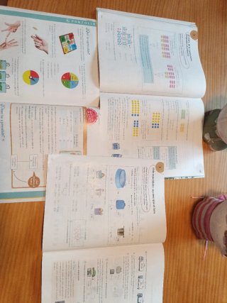 3 libros Matemáticas 4 de Primaria. Anaya
