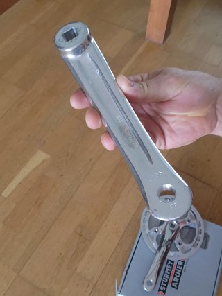 Bielas Sturmey Archer 44T con protector