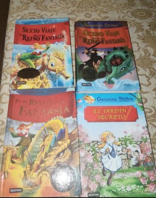 Lote de libros Gerónimo Stilton