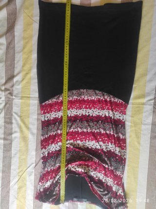 Vestido corto estampado verano