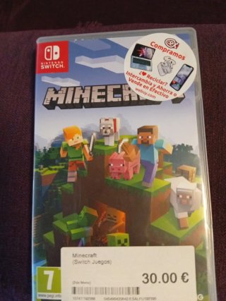 Minecraft (Switch Juegos) 2da Mano