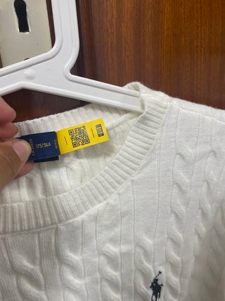 Jersey Polo Ralph Lauren trenzado talla M