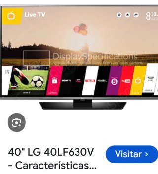 Venta de piezas de repuesto TV LG 40LF630V