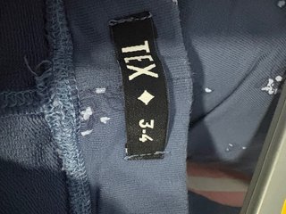 Pantalón legging estampado azul marino Tex 3-4 año