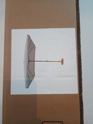 Sombrilla de jardín Faldon 300x300cm