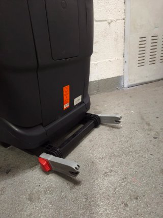 Silla de coche Britax Römer negra