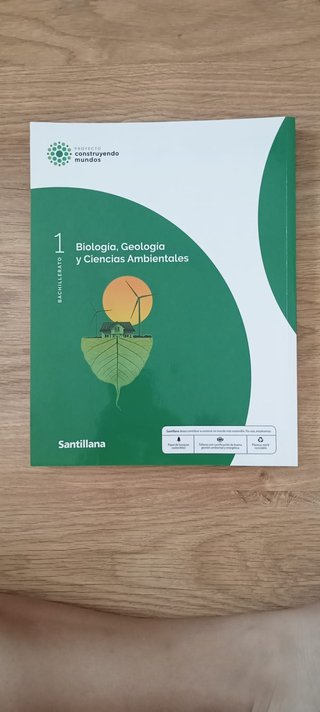Biología, Geología y Ciencias Ambientales 1 Bac...
