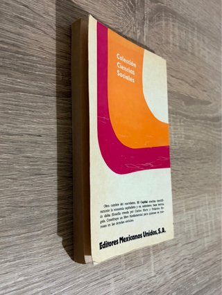 Libro: El capital, Carlos Marx