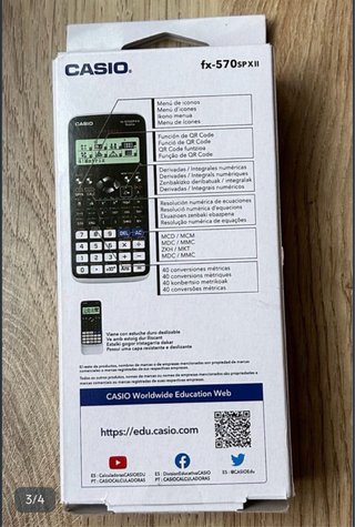 Calculadora Casio fx-570SPXII Iberia