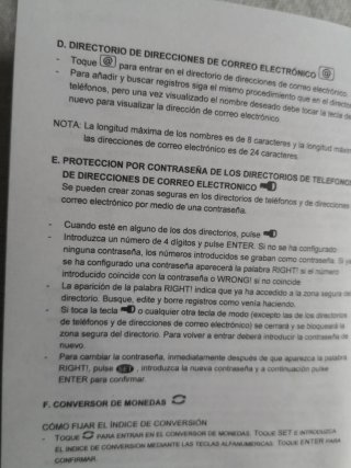 Agenda Electrónica PDA Plata