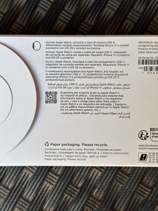 Apple Watch Series 11 46mm Nuevo