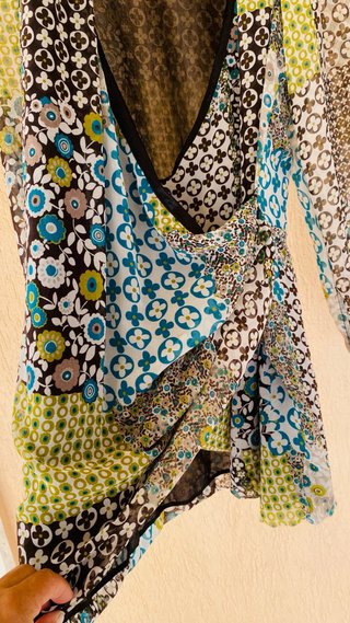Vestito Paris Hilton fantasia patchwork