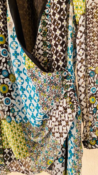 Vestito Paris Hilton fantasia patchwork