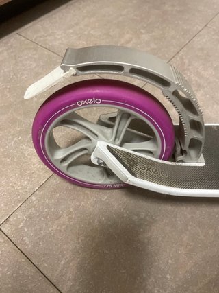Patinete Oxelo MID 9 Blanco/Rosa