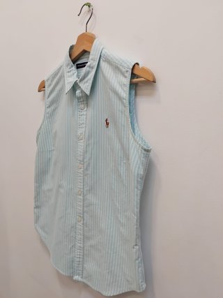 Camisa sin mangas Ralph Lauren rayas S