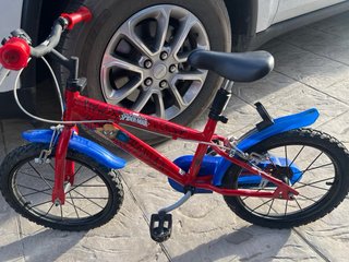 Bicicleta Spiderman