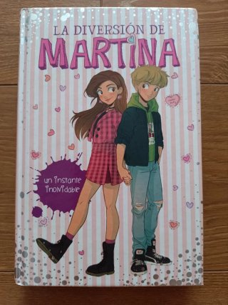 5 libros   la diversión de Martina
