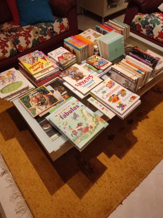 Lote de  130-140 libros infantiles y juveniles