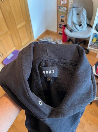 Sudadera Grimey Negra Talla M