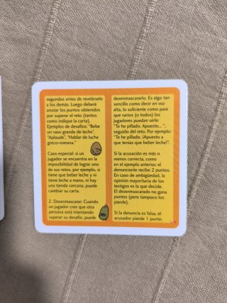Juego de cartas Bluff Party