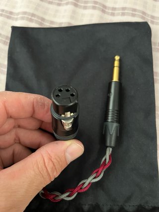 Adaptador 6.35mm Macho a XLR 4 Pines 15cm