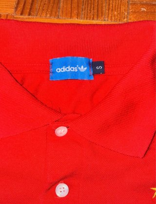 Polo Benfica Adidas Vermelho