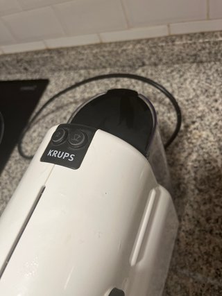 Cafetera Nespresso Krups Blanca