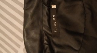 Chaqueta polipiel estilo torera